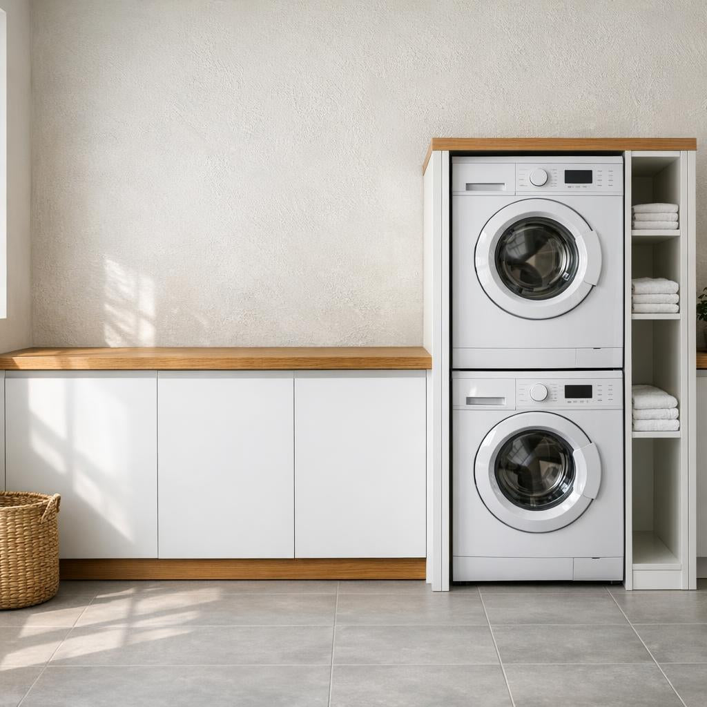Inbouw vs ombouw wasmachinekast: wat past bij jouw wasruimte?