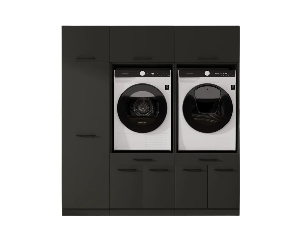 Wasmachine kast Wasdroom dubbel 2.0