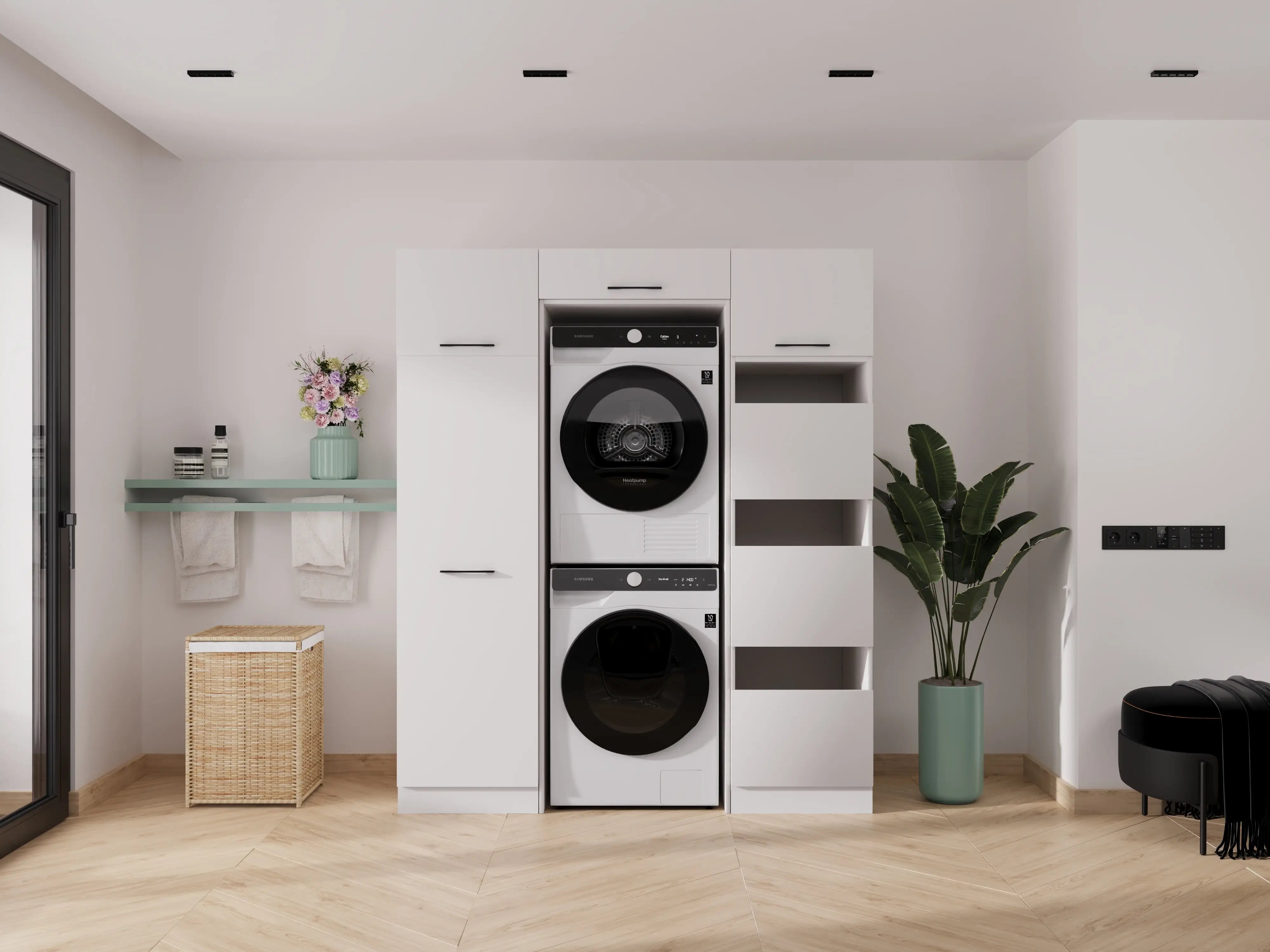 Wasdroom wasmachine kast stapel 3.0