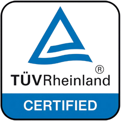 TÜV Rheinland Certified