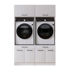 Dubbele wasmachinekast