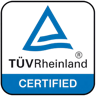 TÜV Rheinland gecertificeerd